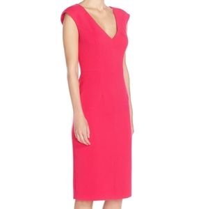 Eliza J Dress Sz 16 Pink Sheath Dress Sleeveless